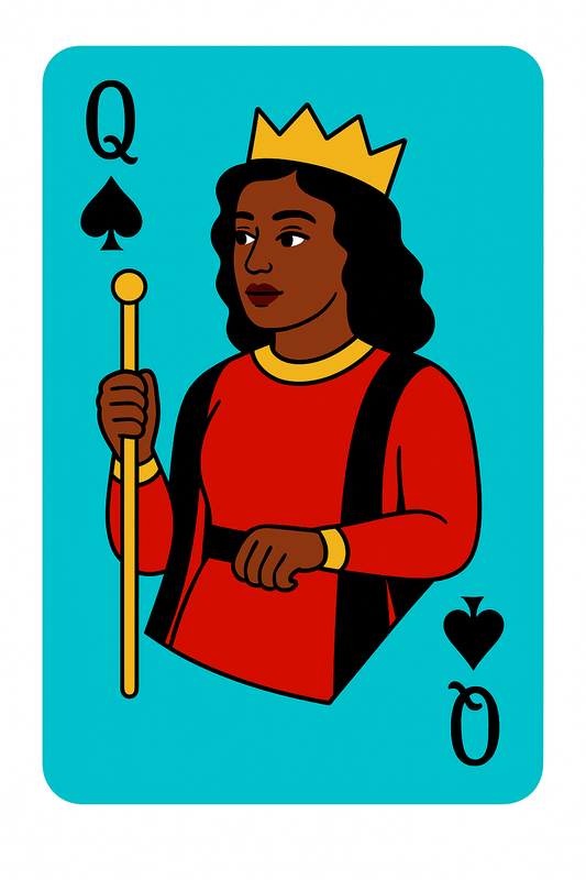 Composite Card: Queen of Spades